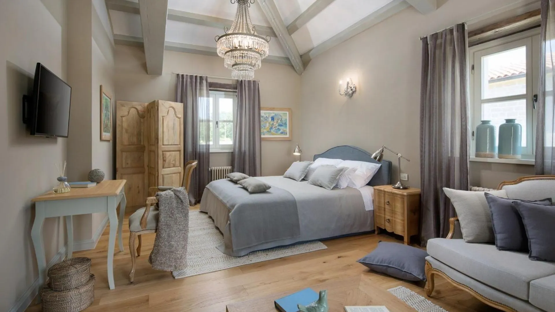 Luxurioese Villa Elena Mit Pool Und Panoramablick Ladici 0*,