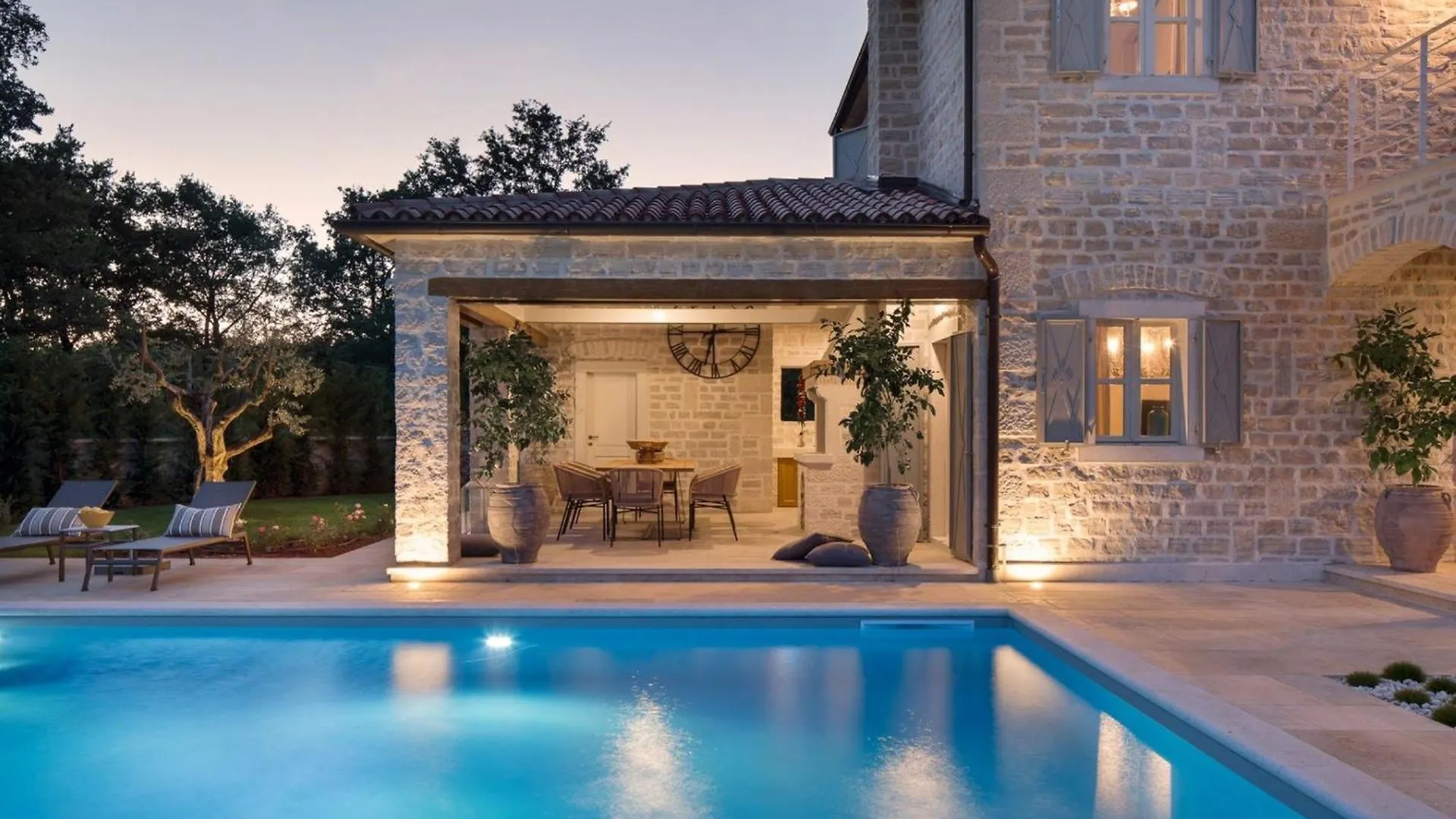 Luxurioese Villa Elena Mit Pool Und Panoramablick Ladici Hébergement de vacances